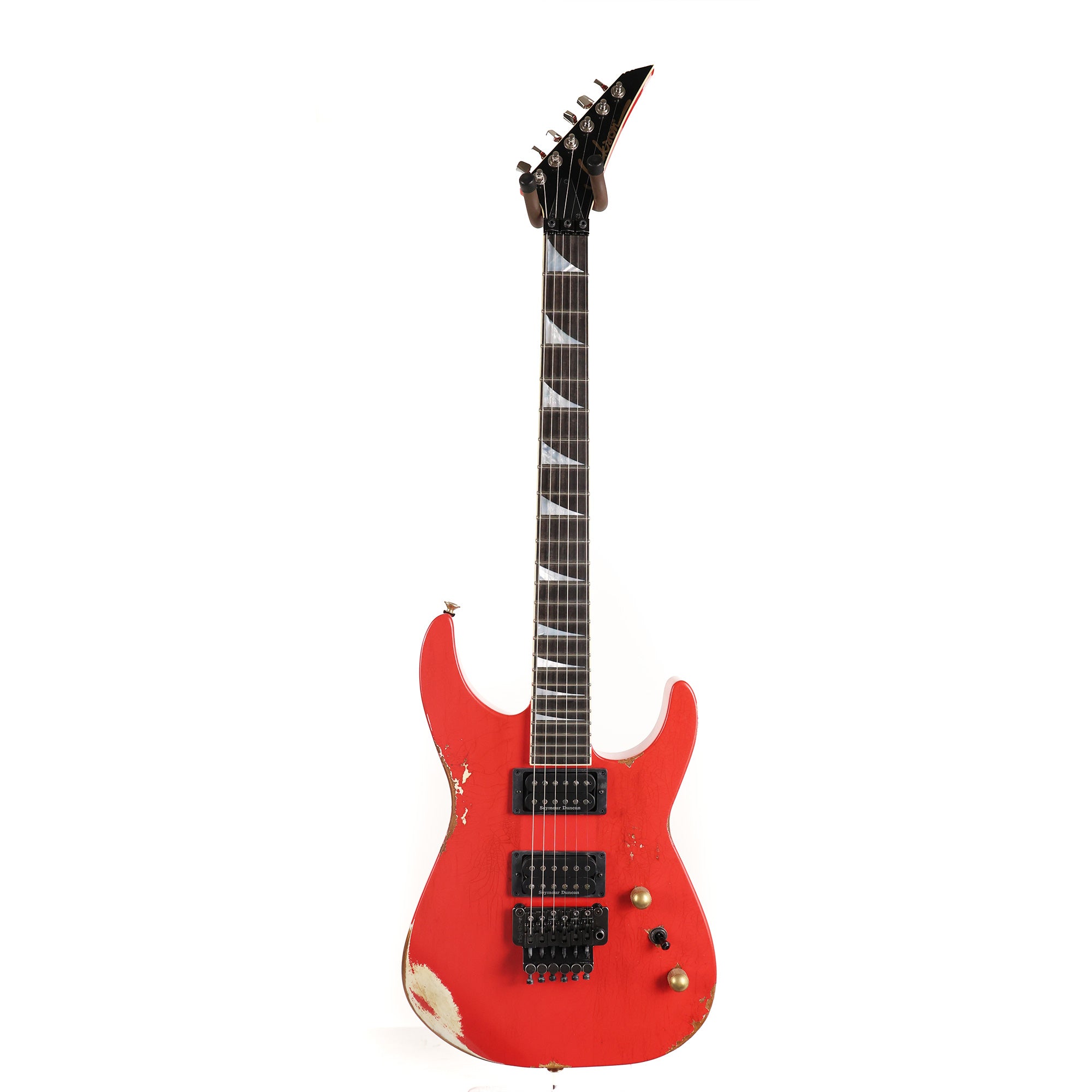 Jackson Custom Shop SL2H-V Soloist Nitro Aged Fiesta Red Music Zoo