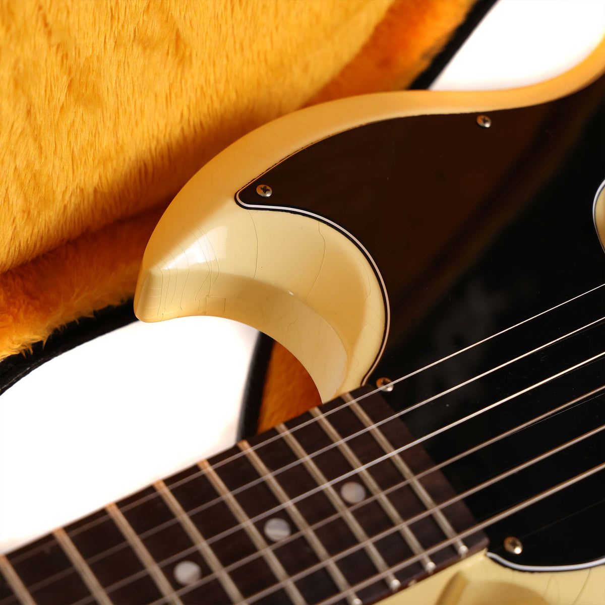 Gibson Custom Shop '63 SG Junior Murphy Lab Ultra Light Aged Classic White 2025 — 7