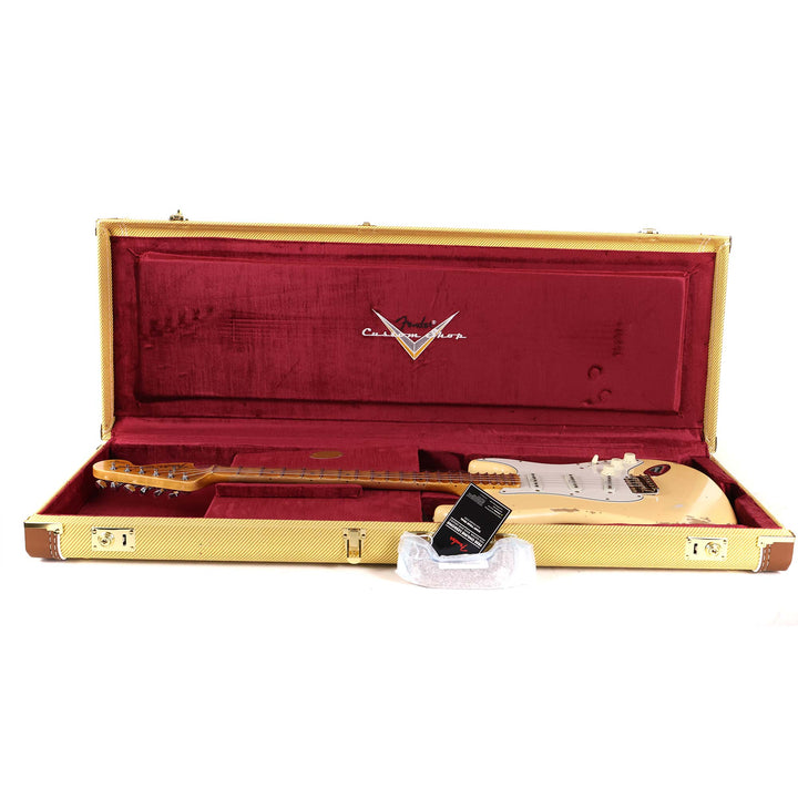 Fender Custom Shop Yngwie Malmsteen Signature Stratocaster Neo Relic Vintage White Music Zoo Exclusive