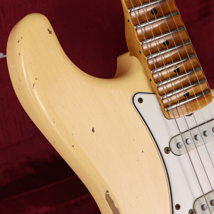 Fender Custom Shop Yngwie Malmsteen Signature Stratocaster Neo Relic Vintage White Music Zoo Exclusive