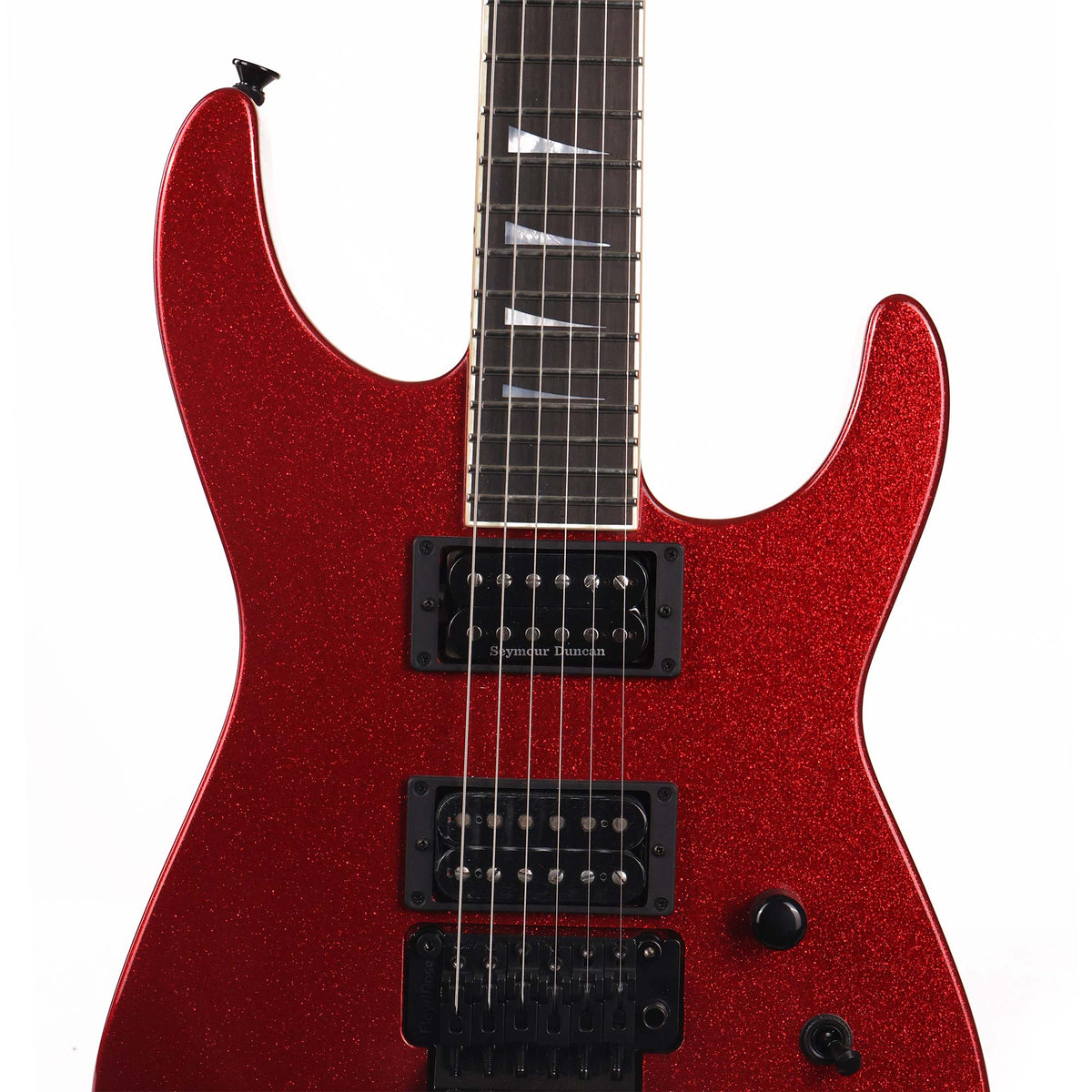 Jackson Custom Shop SL2H-V Soloist Music Zoo Exclusive Red Sparkle — 4