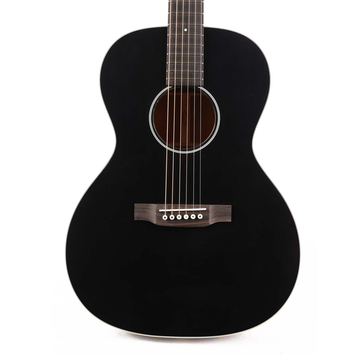 Martin Custom Shop 00-14 Slope Shoulder Acoustic Satin Black — 1