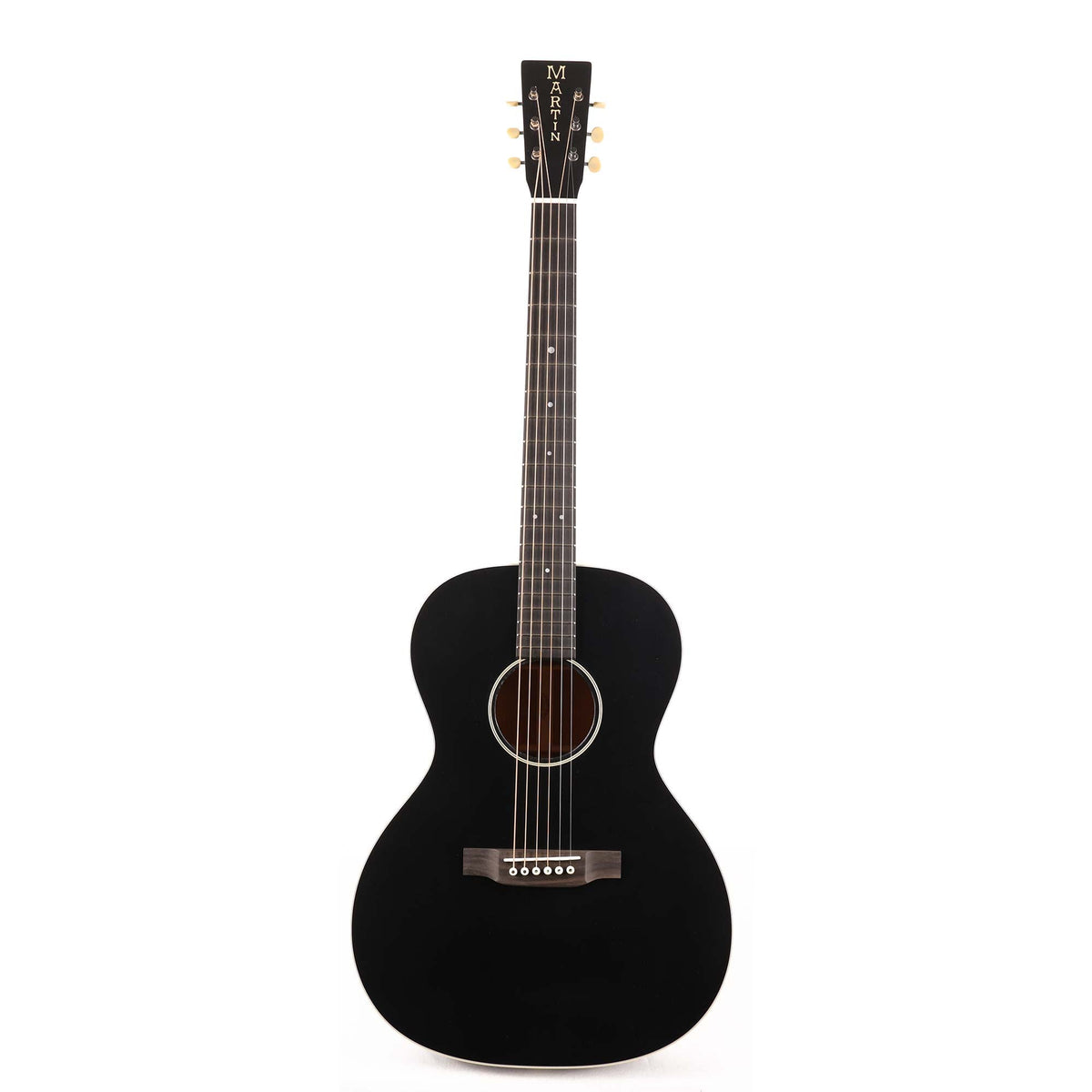 Martin Custom Shop 00-14 Slope Shoulder Acoustic Satin Black — 2