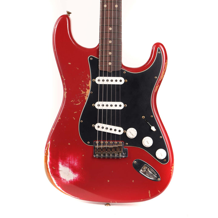 Fender Custom Shop '60s Mahogany Stratocaster Heavy Relic Dakota Red