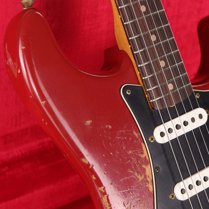 Fender Custom Shop '60s Mahogany Stratocaster Heavy Relic Dakota Red