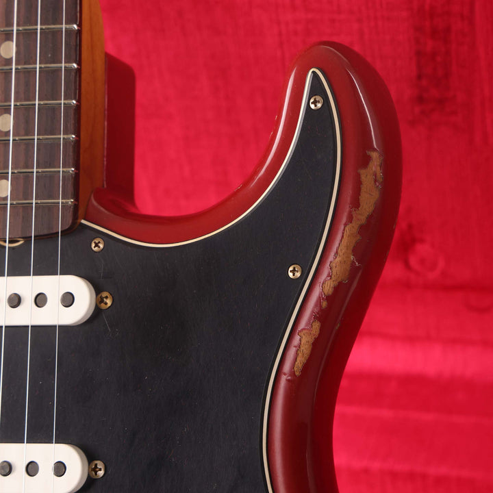 Fender Custom Shop '60s Mahogany Stratocaster Heavy Relic Dakota Red
