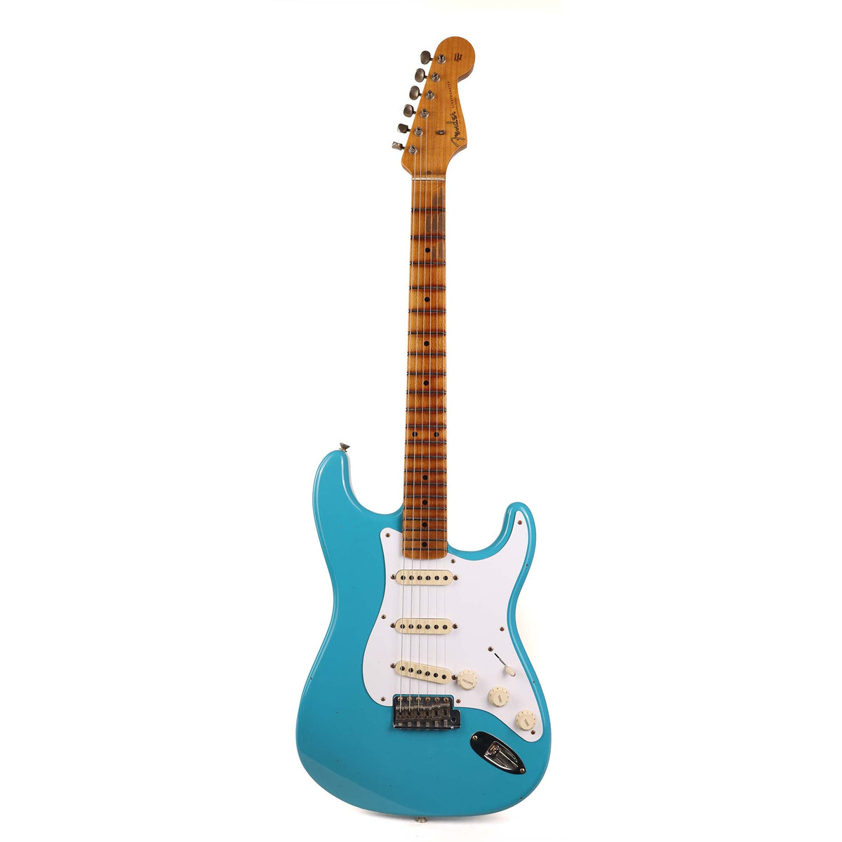 Fender Custom Shop 1956 Stratocaster Roasted Ash Journeyman Relic Taos Turquoise — 2