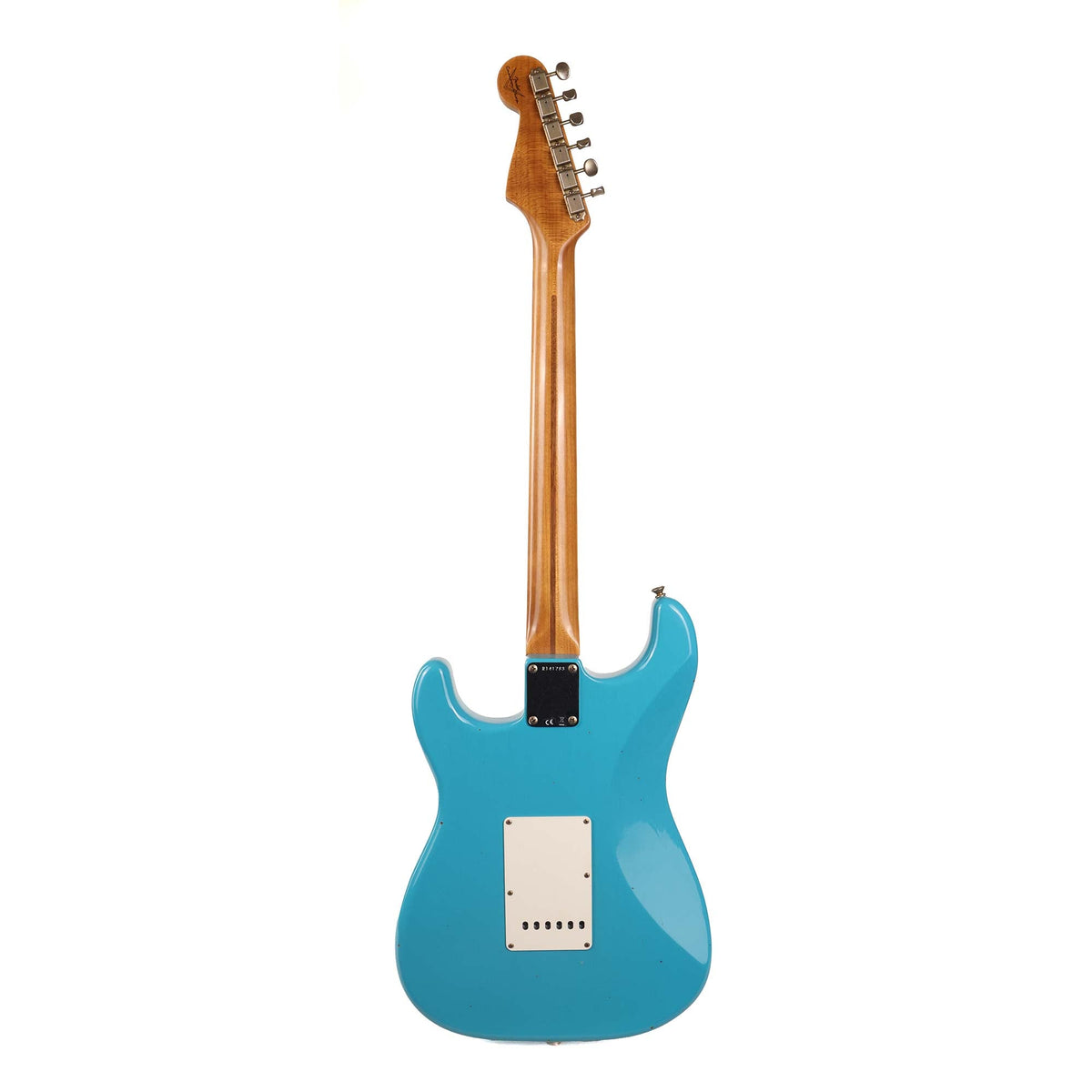 Fender Custom Shop 1956 Stratocaster Roasted Ash Journeyman Relic Taos Turquoise — 3