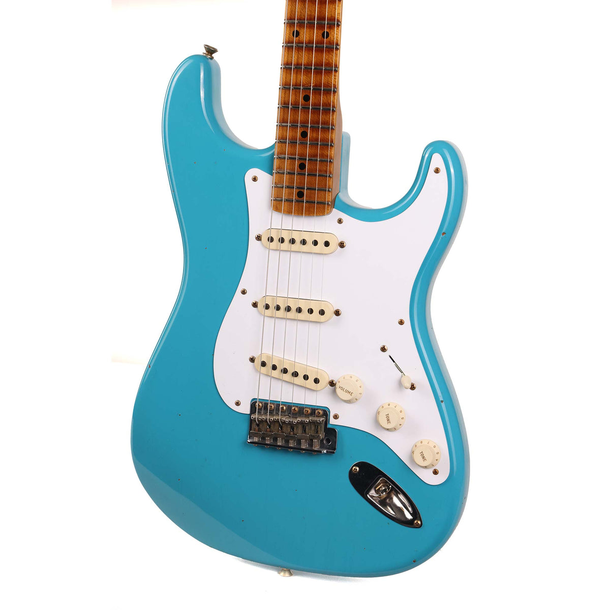 Fender Custom Shop 1956 Stratocaster Roasted Ash Journeyman Relic Taos Turquoise — 5