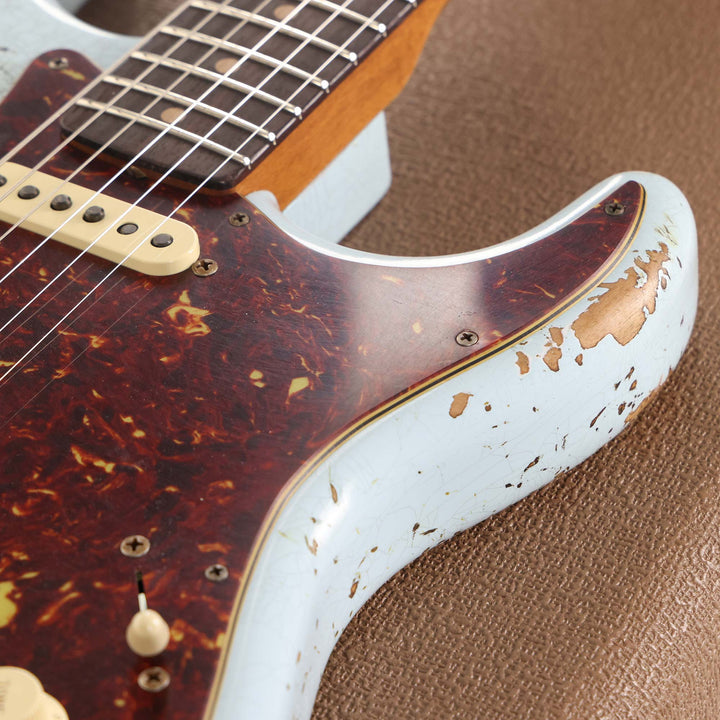 Fender Custom Shop '60s Roasted HS Stratocaster Heavy Relic Sonic Blue