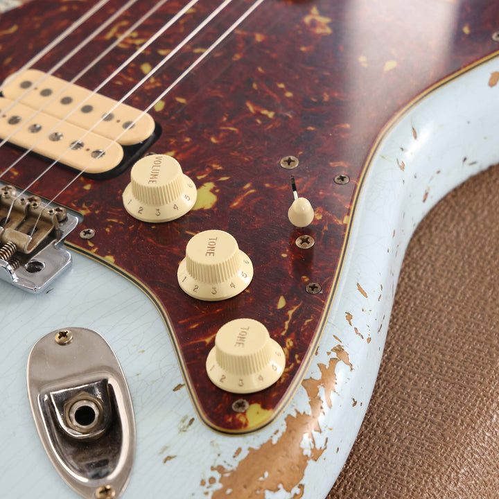 Fender Custom Shop '60s Roasted HS Stratocaster Heavy Relic Sonic Blue