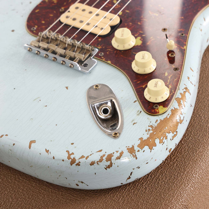 Fender Custom Shop '60s Roasted HS Stratocaster Heavy Relic Sonic Blue