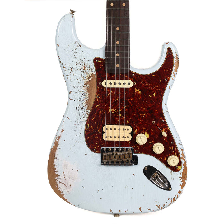 Fender Custom Shop '60s Roasted HS Stratocaster Heavy Relic Sonic Blue