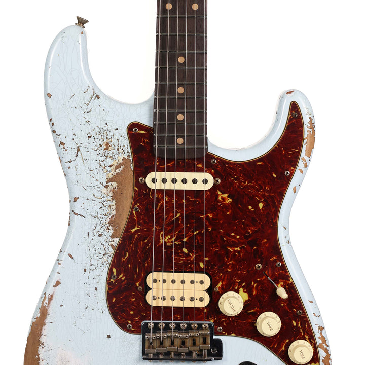 Fender Custom Shop '60s Roasted HS Stratocaster Heavy Relic Sonic Blue