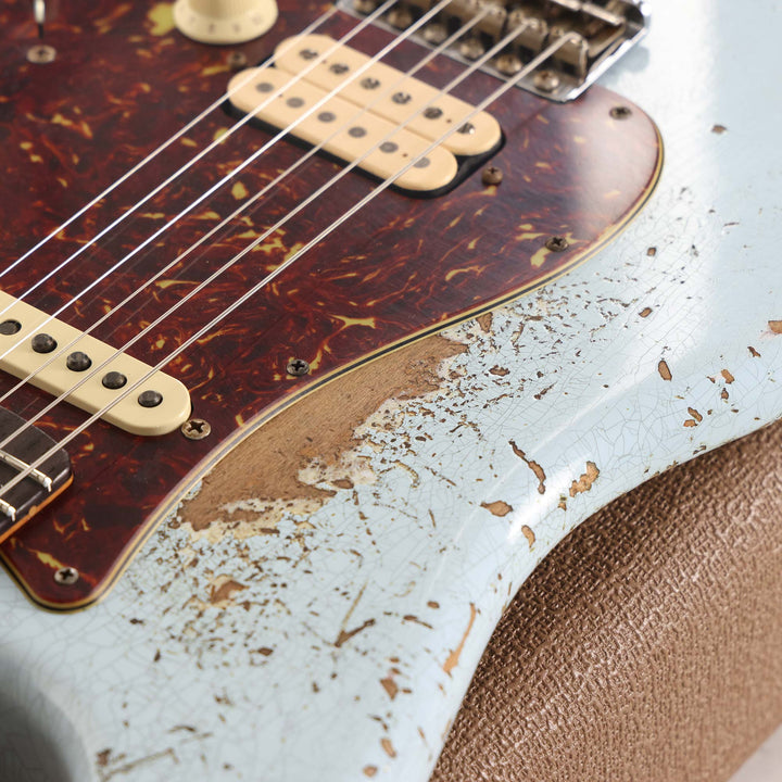 Fender Custom Shop '60s Roasted HS Stratocaster Heavy Relic Sonic Blue