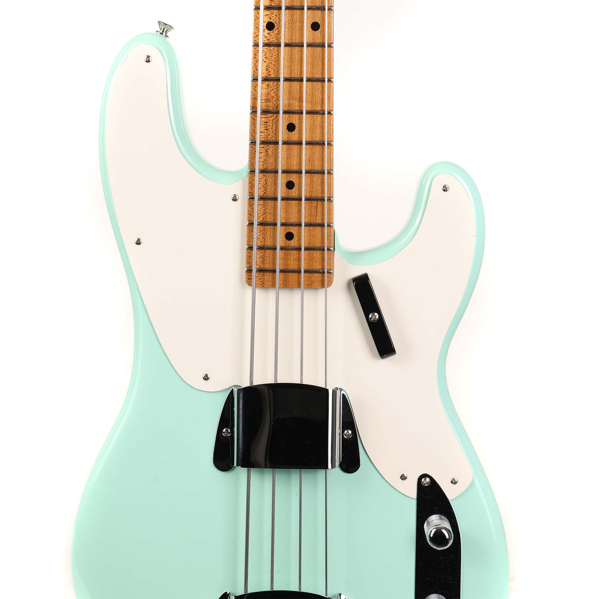 Fender Custom Shop 1955 Precision Bass Roasted NOS Surf Green — 4