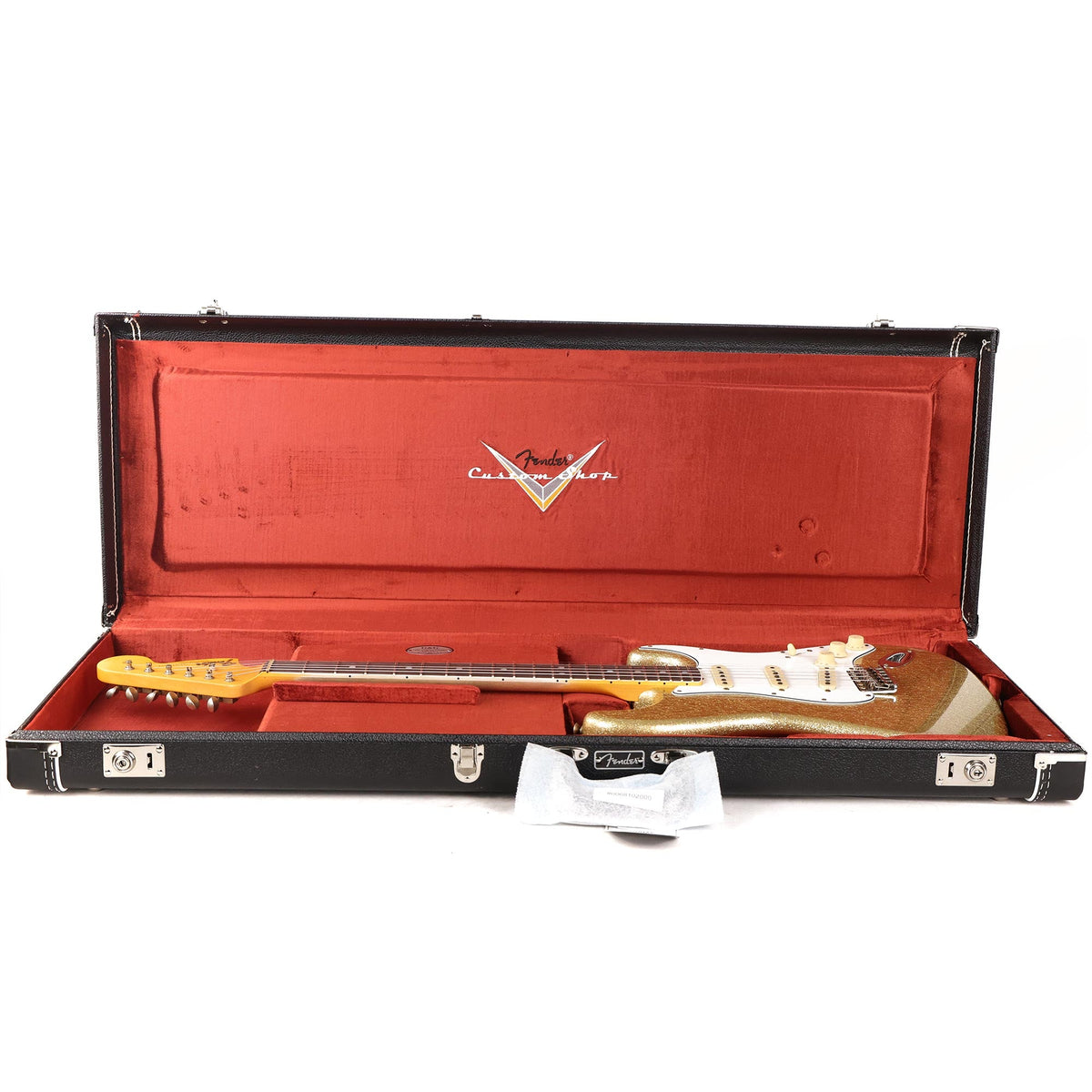 Fender Custom Shop 1967 Stratocaster Relic Gold Sparkle — 15