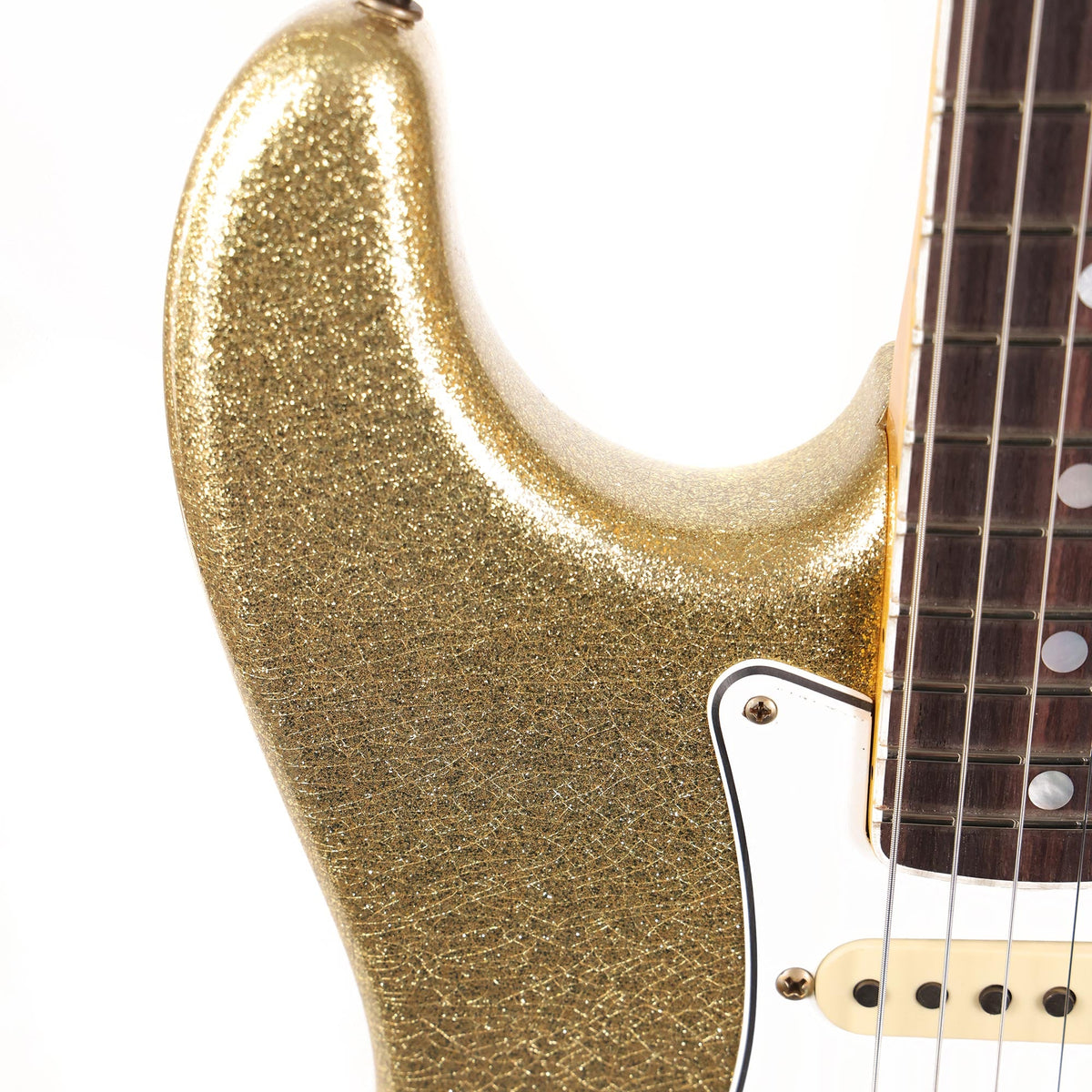 Fender Custom Shop 1967 Stratocaster Relic Gold Sparkle — 6