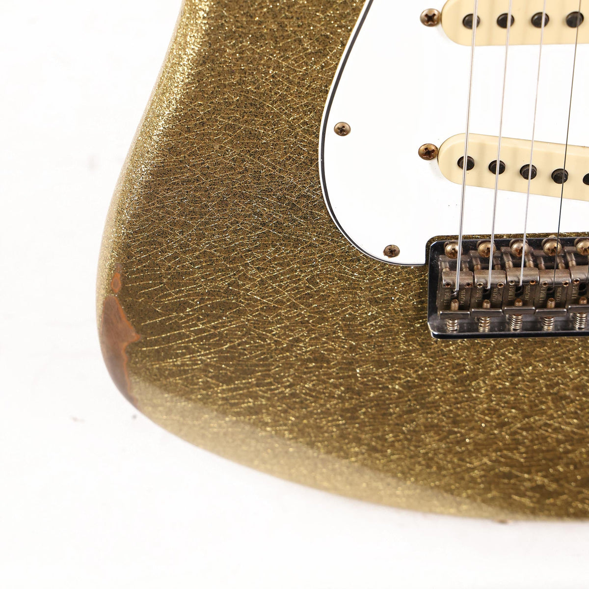 Fender Custom Shop 1967 Stratocaster Relic Gold Sparkle — 7
