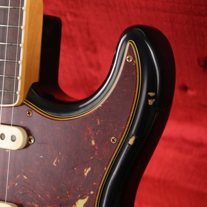 Fender Custom Shop 1967 Stratocaster Relic Aged Black over 3-Tone Sunburst