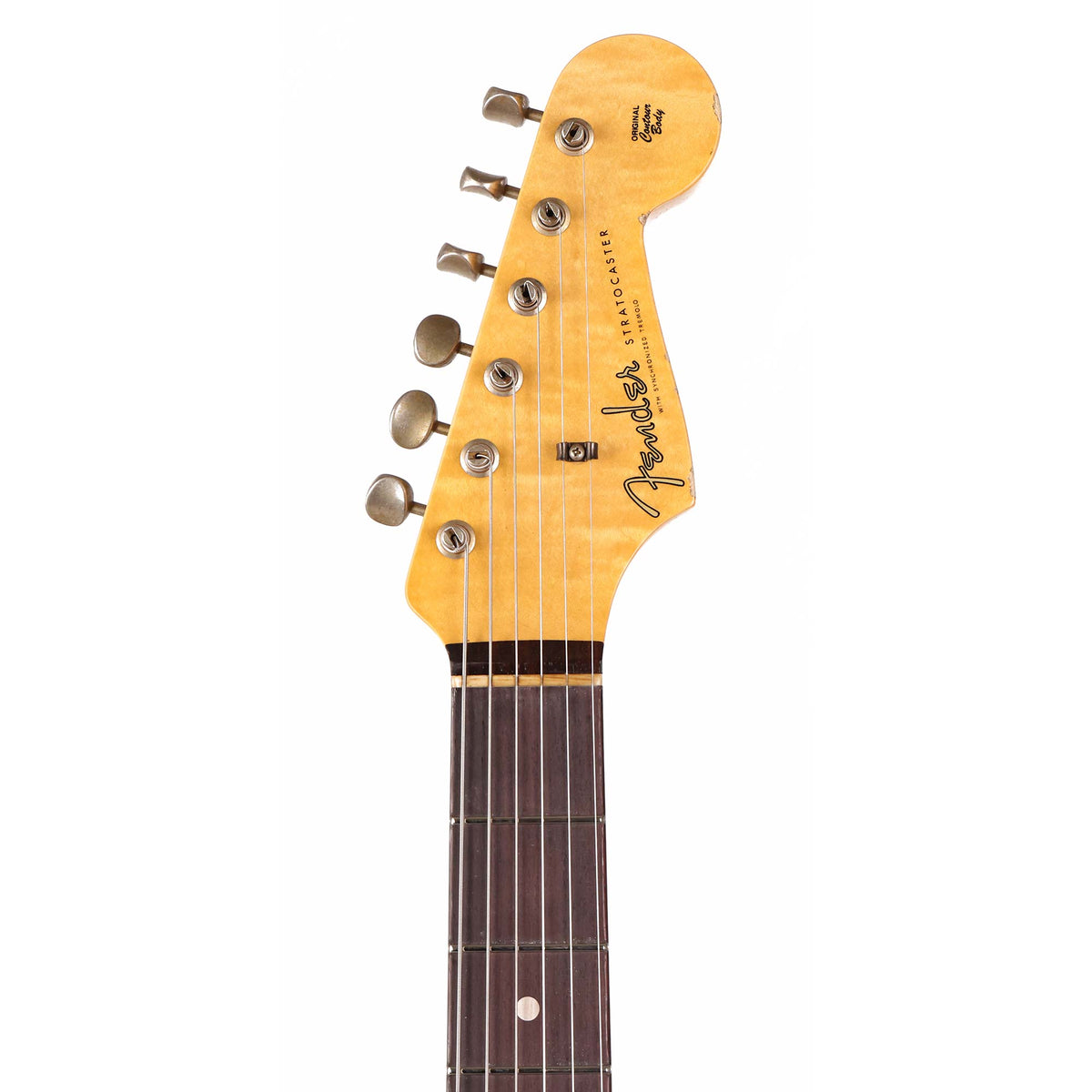 Fender Custom Shop 1960 Stratocaster Heavy Relic Seafoam Sparkle — 11