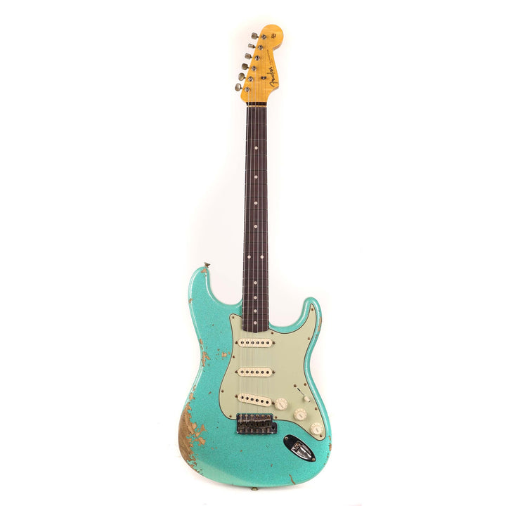 Fender Custom Shop 1960 Stratocaster Heavy Relic Seafoam Sparkle