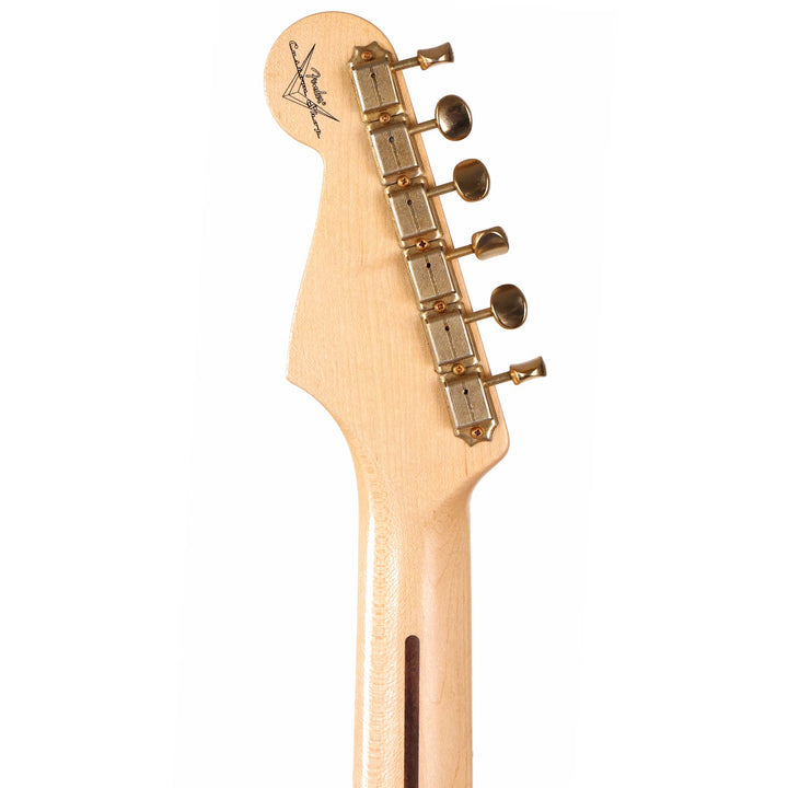 Fender Custom Shop 1957 Stratocaster Journeyman Relic Gold Sparkle over Red