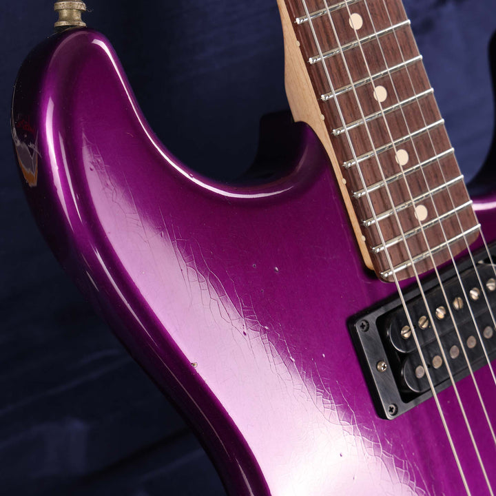Fender Custom Shop ZF Stratocaster HH Music Zoo Exclusive Journeyman Relic Purple Metallic