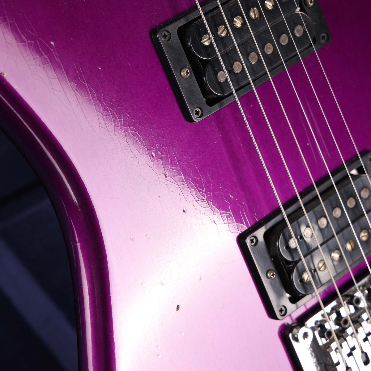Fender Custom Shop ZF Stratocaster HH Music Zoo Exclusive Journeyman Relic Purple Metallic — 9