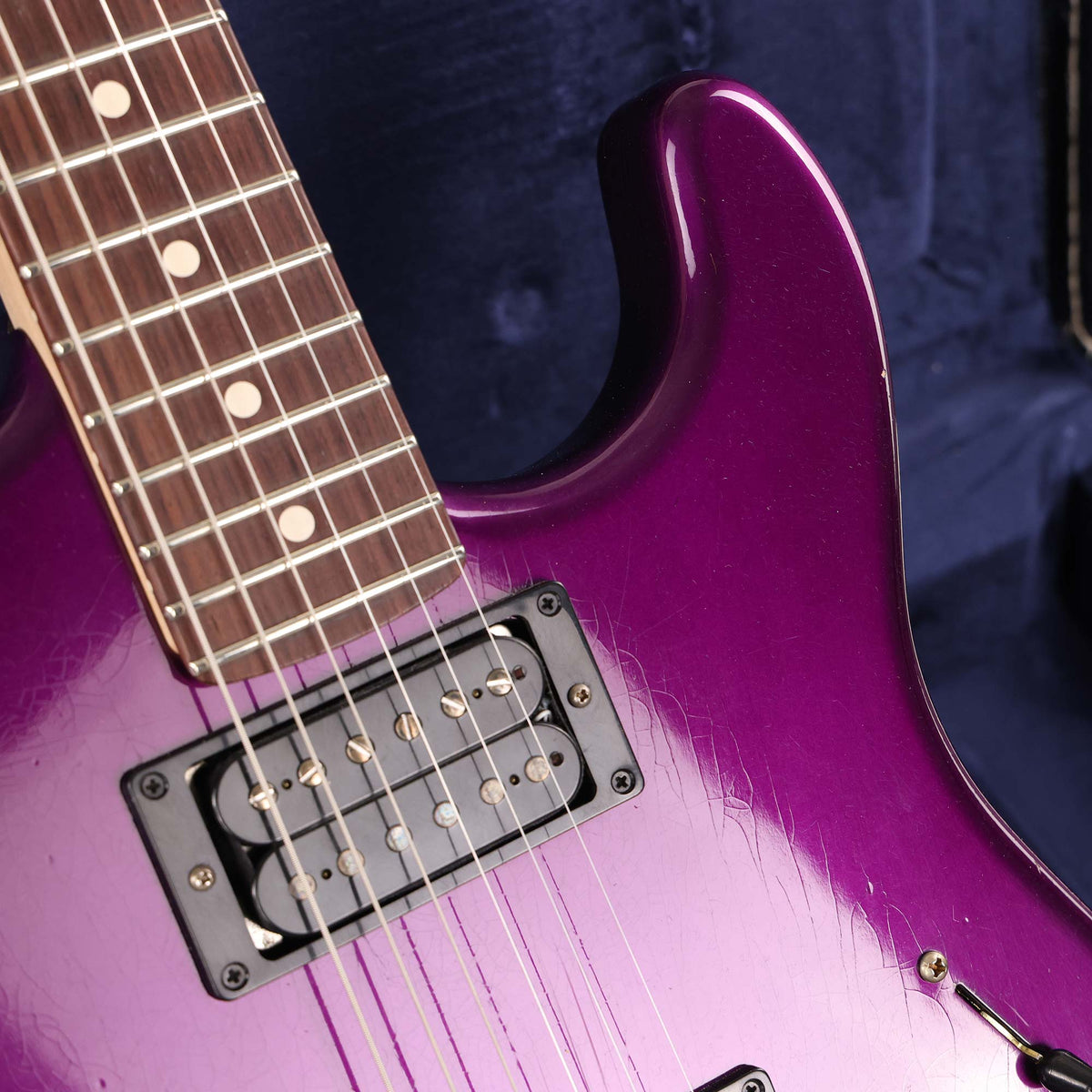 Fender Custom Shop ZF Stratocaster HH Music Zoo Exclusive Journeyman Relic Purple Metallic — 11