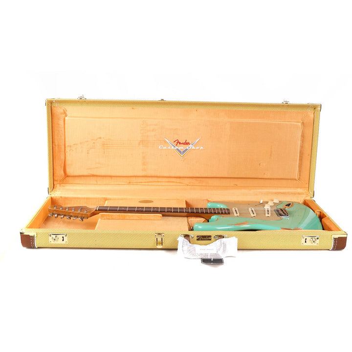 Fender Custom Shop 1959 Stratocaster Heavy Relic Aged Seafoam Green