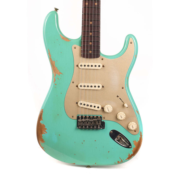 Fender Custom Shop 1959 Stratocaster Heavy Relic Aged Seafoam Green