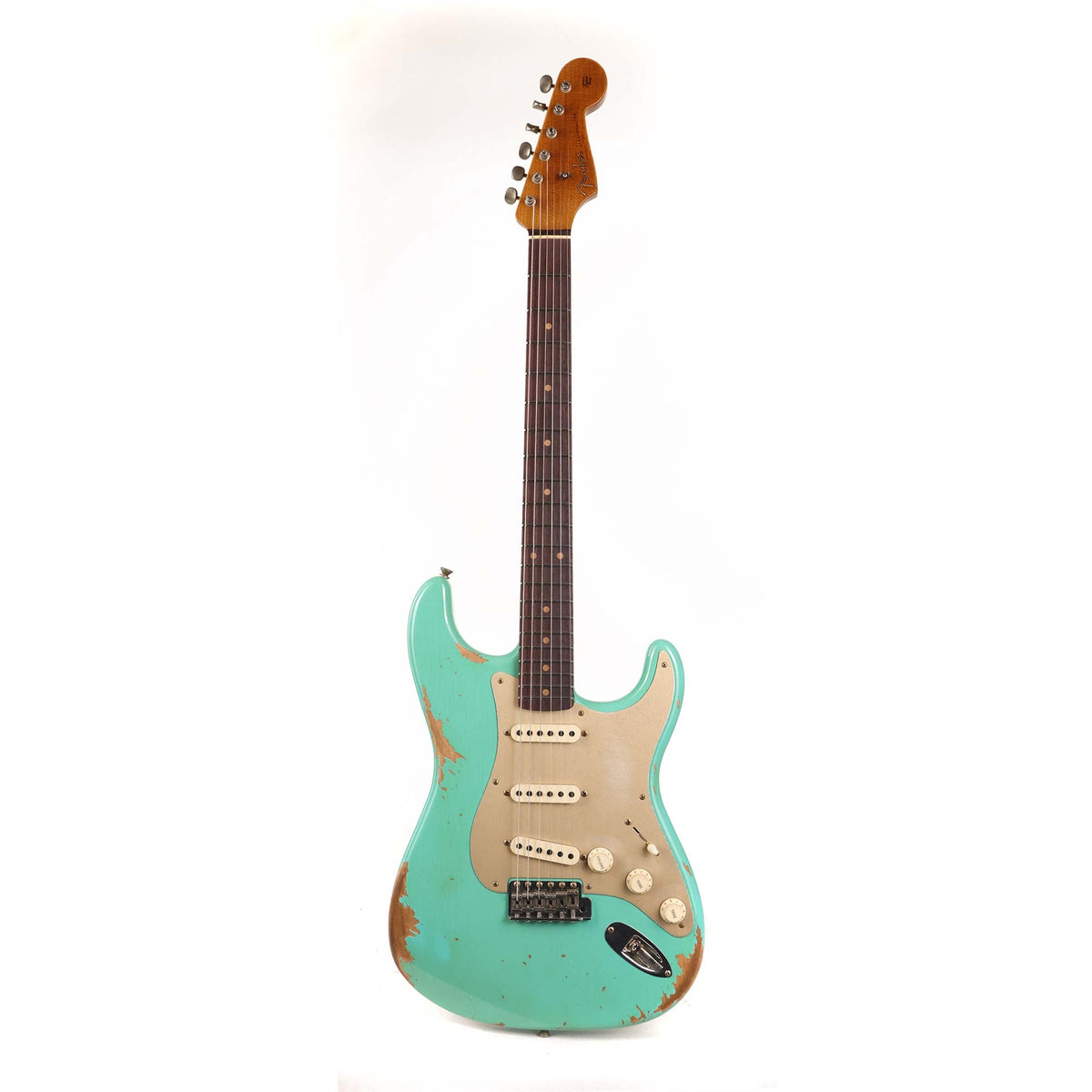 Fender Custom Shop 1959 Stratocaster Heavy Relic Aged Seafoam Green — 2