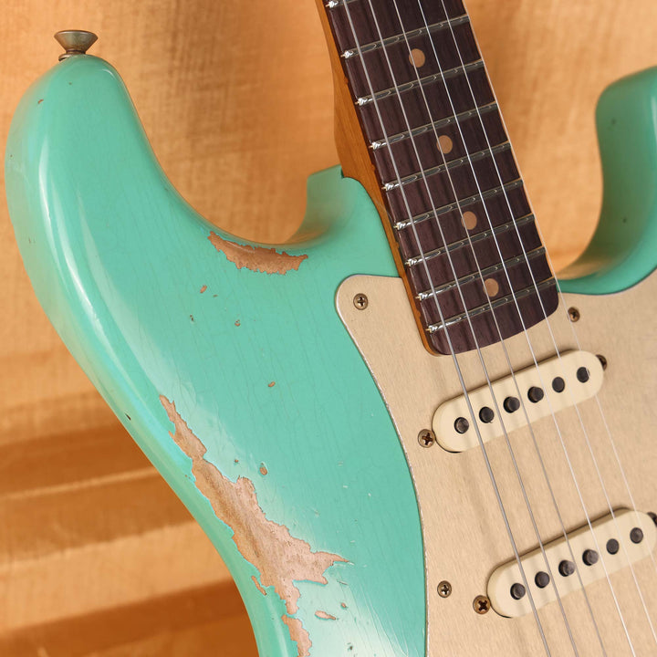 Fender Custom Shop 1959 Stratocaster Heavy Relic Aged Seafoam Green