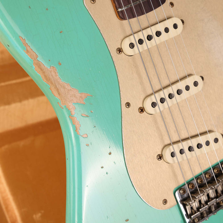 Fender Custom Shop 1959 Stratocaster Heavy Relic Aged Seafoam Green