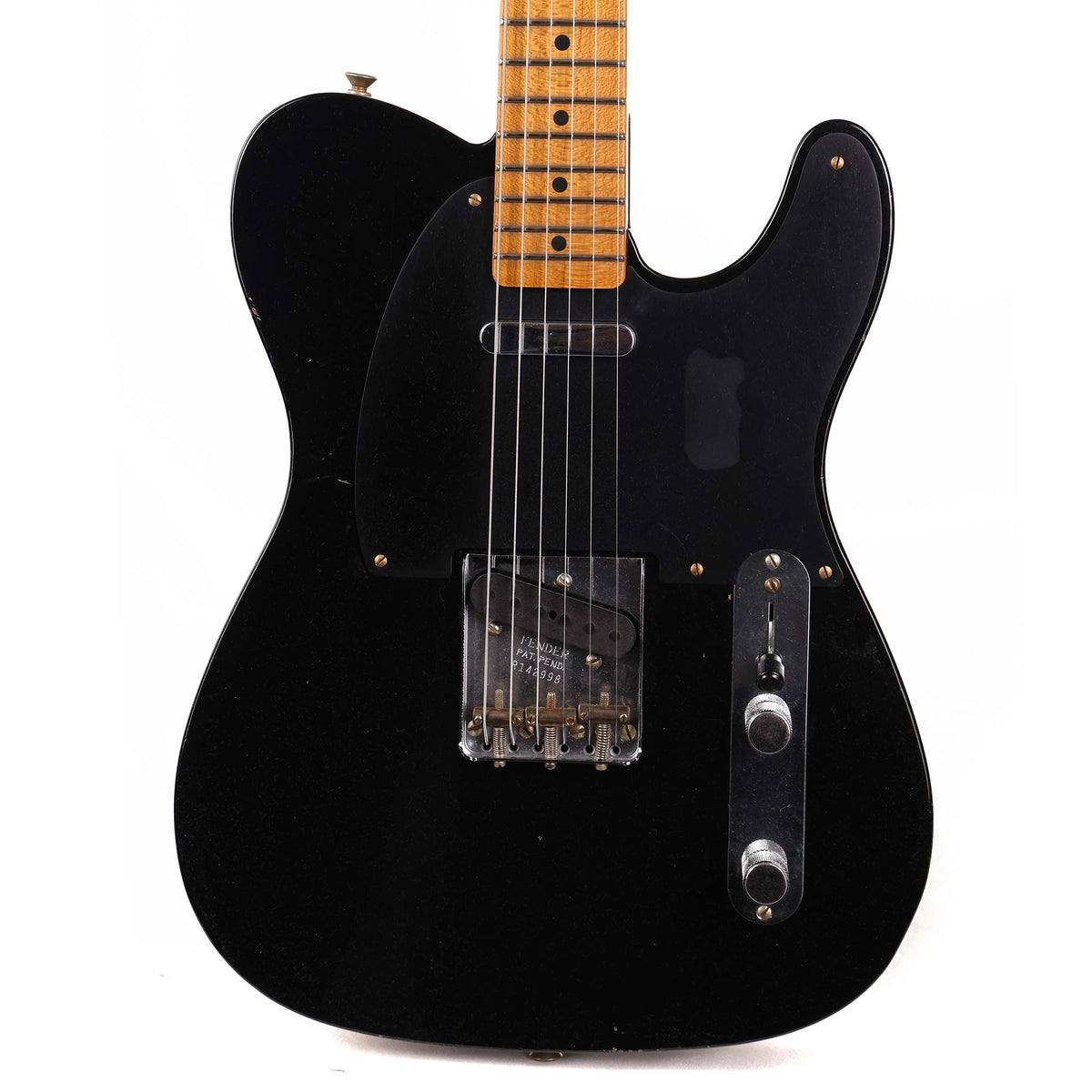 Fender Custom Shop 1951 Nocaster Roasted Ash Journeyman Relic Black — 1