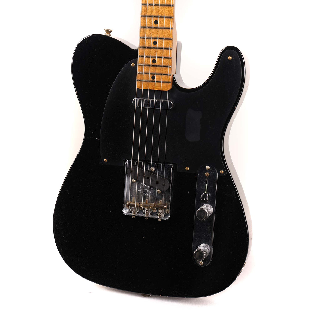 Fender Custom Shop 1951 Nocaster Roasted Ash Journeyman Relic Black — 5