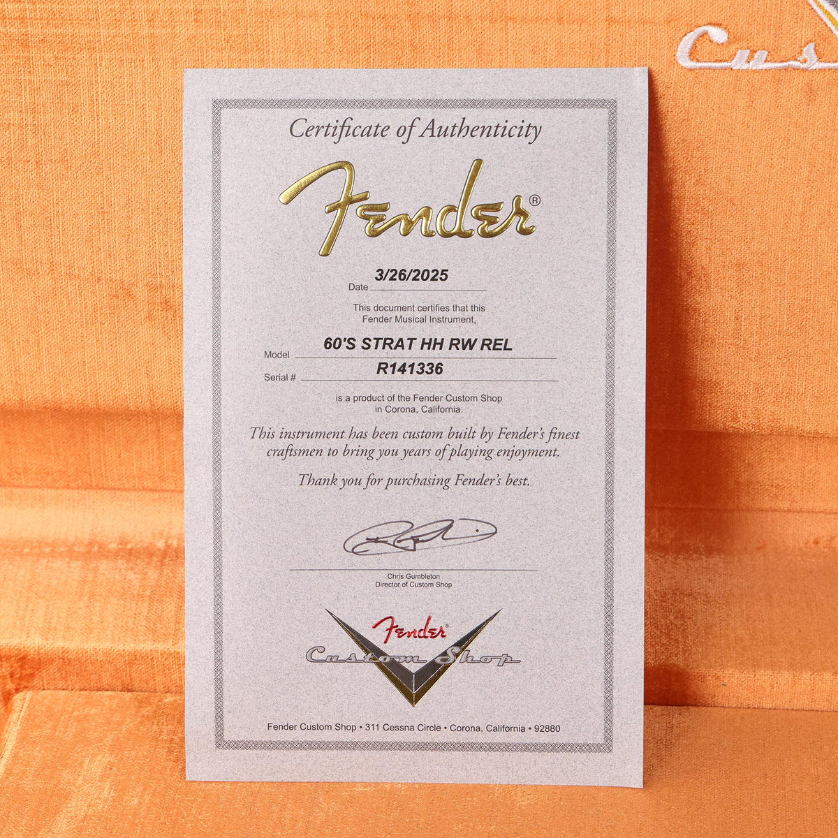 Fender Custom Shop '60s Stratocaster HH Relic Black — 13