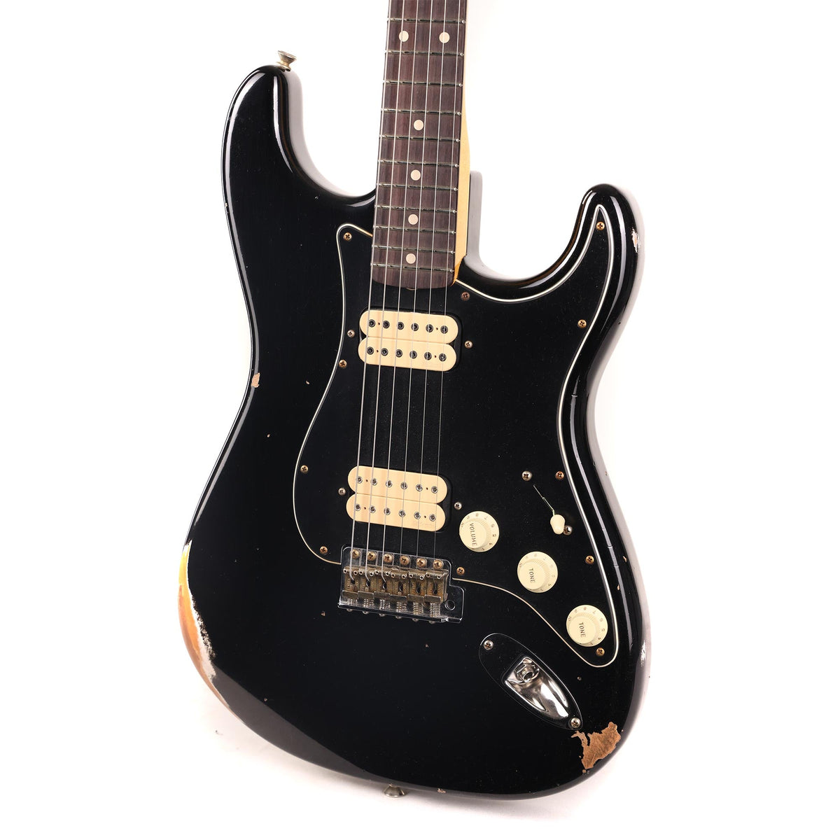 Fender Custom Shop '60s Stratocaster HH Relic Black — 5