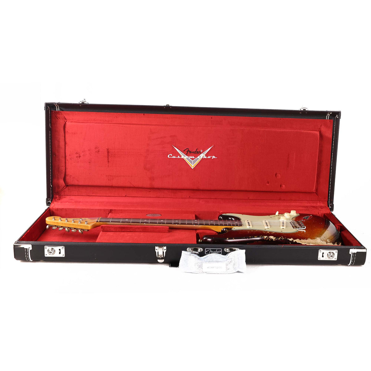 Fender Custom Shop 1965 Stratocaster Heavy Relic Super Faded Aged 3-Tone Sunburst Sparkle — 15