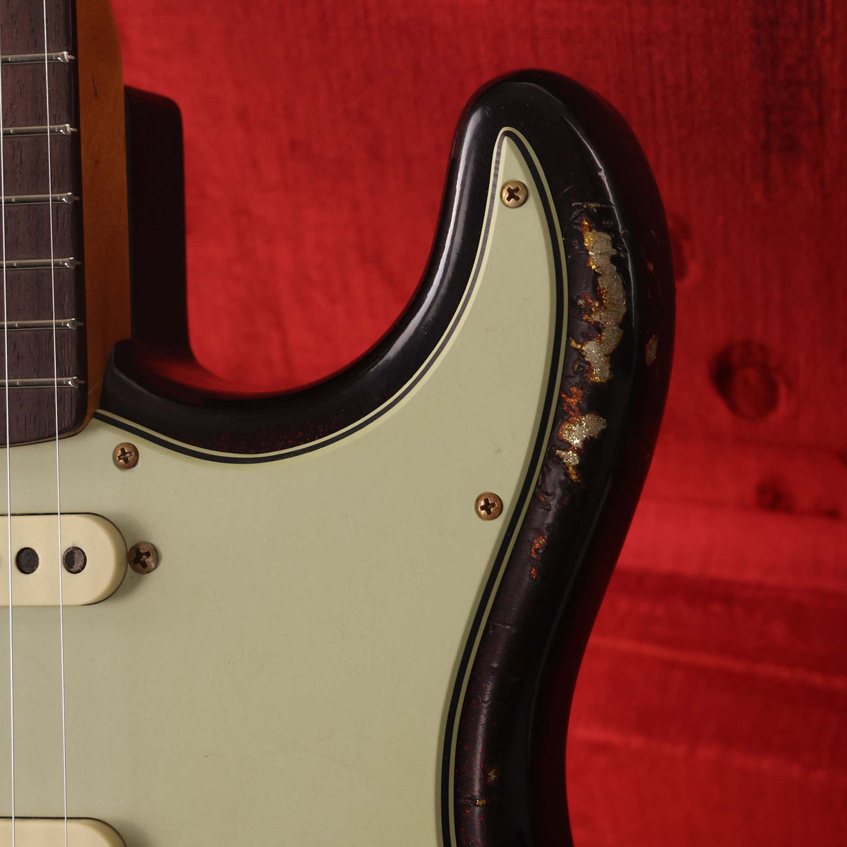 Fender Custom Shop 1965 Stratocaster Heavy Relic Super Faded Aged 3-Tone Sunburst Sparkle — 9