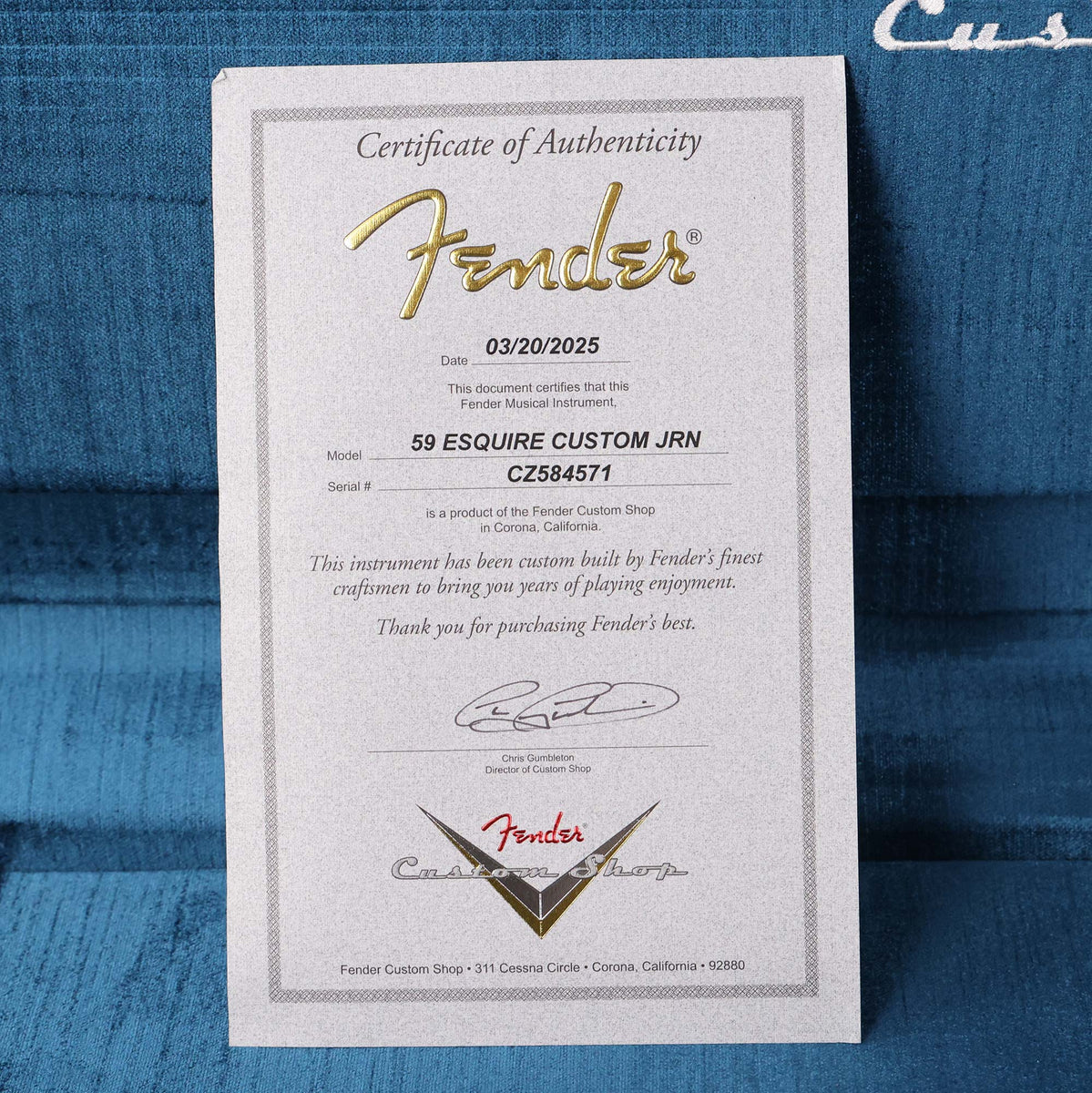 Fender Custom Shop 1959 Esquire Custom Journeyman Relic Faded Lake Placid Blue — 14