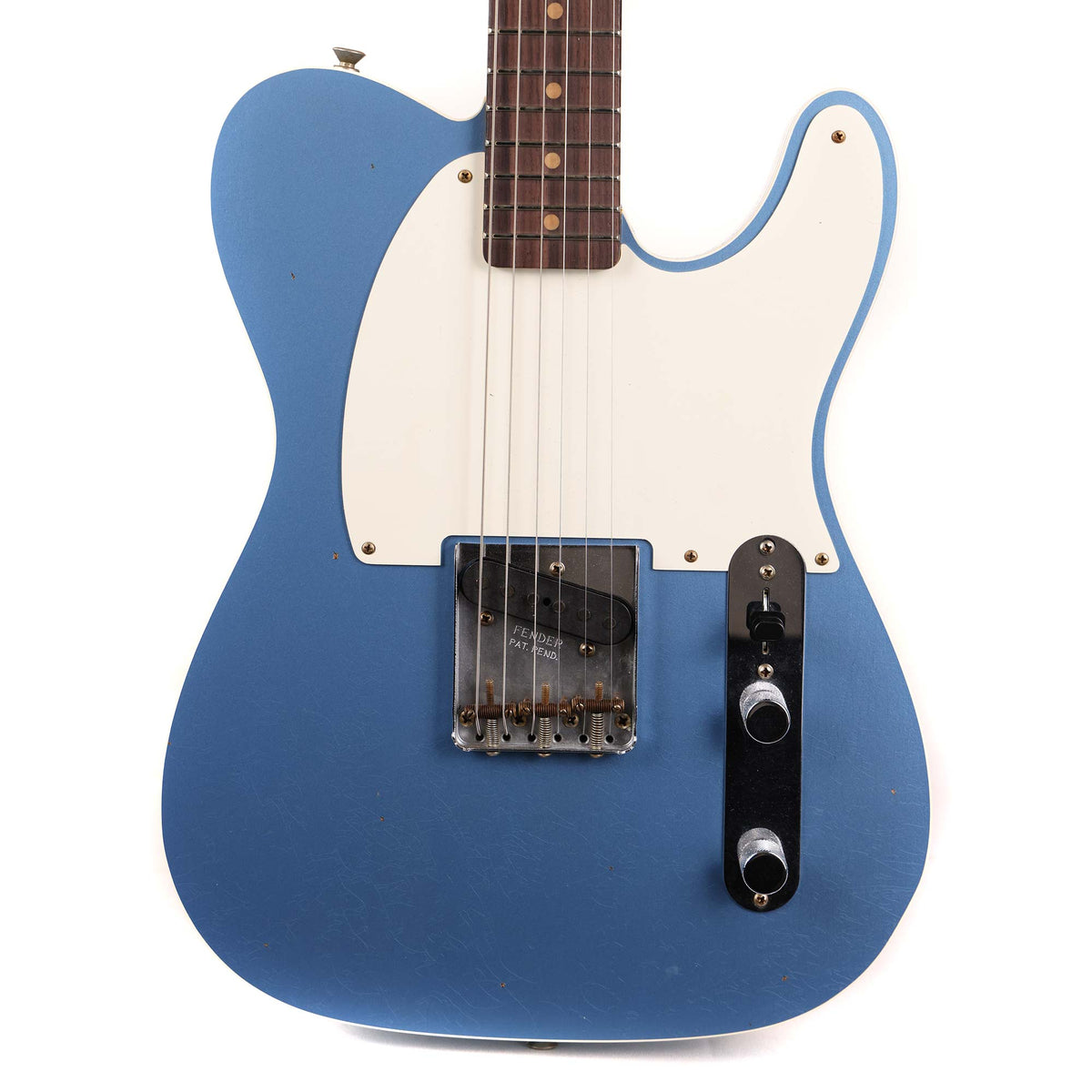 Fender Custom Shop 1959 Esquire Custom Journeyman Relic Faded Lake Placid Blue — 1