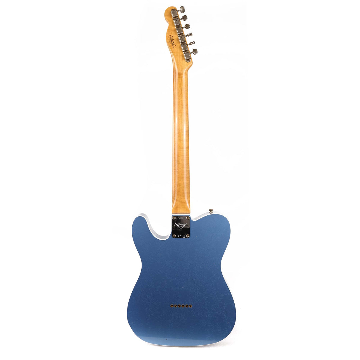 Fender Custom Shop 1959 Esquire Custom Journeyman Relic Faded Lake Placid Blue — 3
