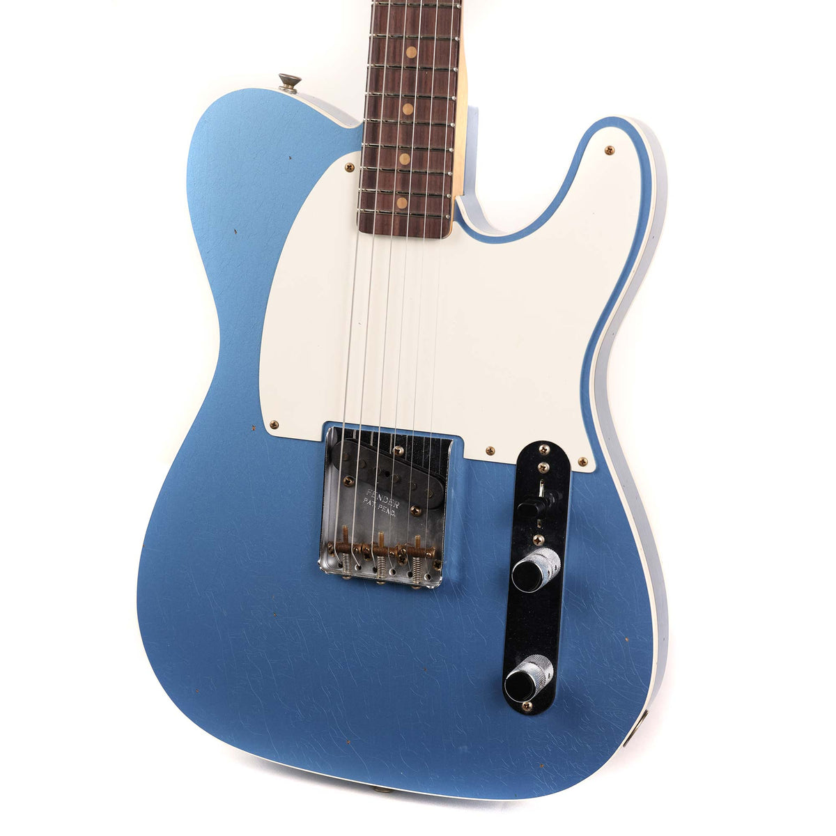 Fender Custom Shop 1959 Esquire Custom Journeyman Relic Faded Lake Placid Blue — 5