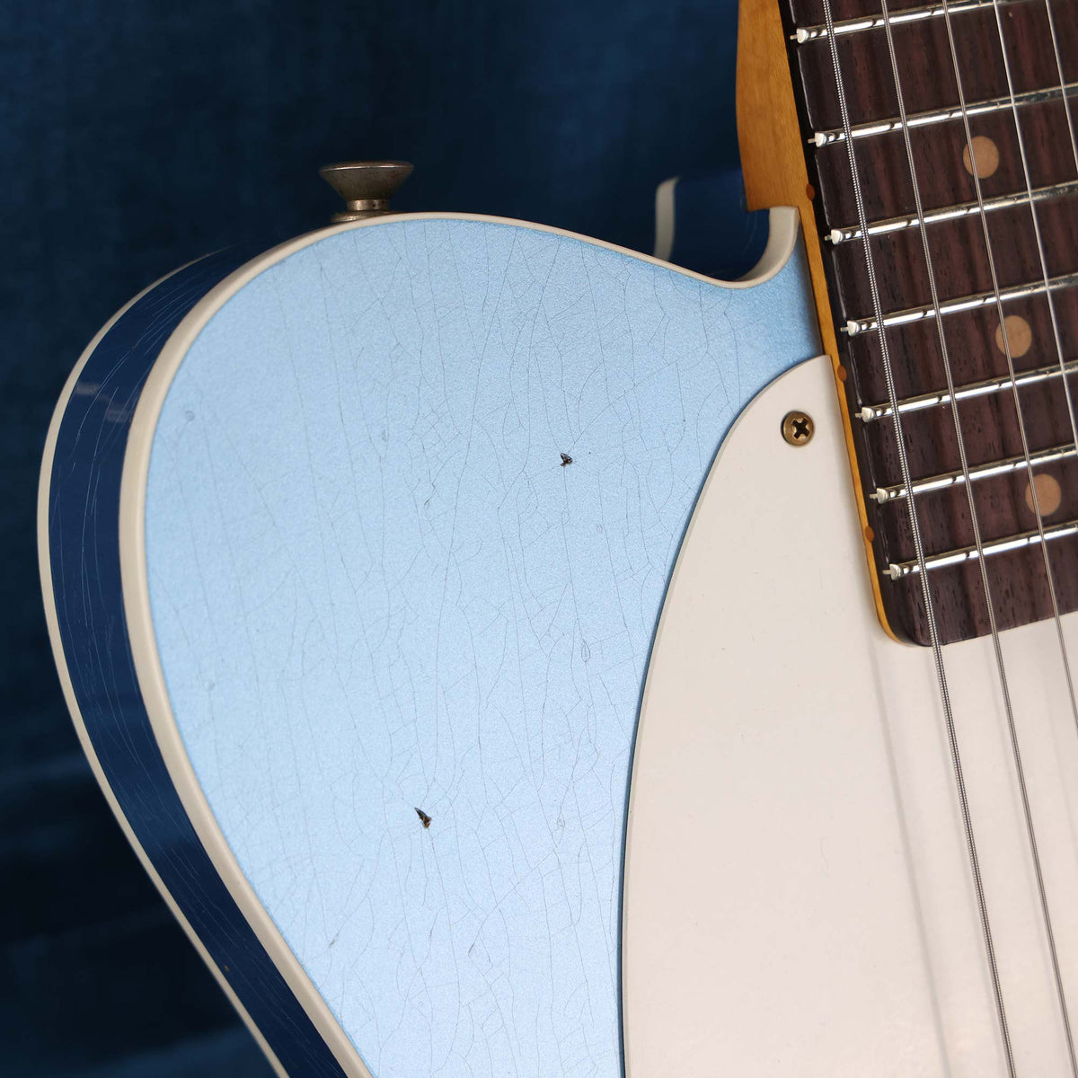 Fender Custom Shop 1959 Esquire Custom Journeyman Relic Faded Lake Placid Blue — 6