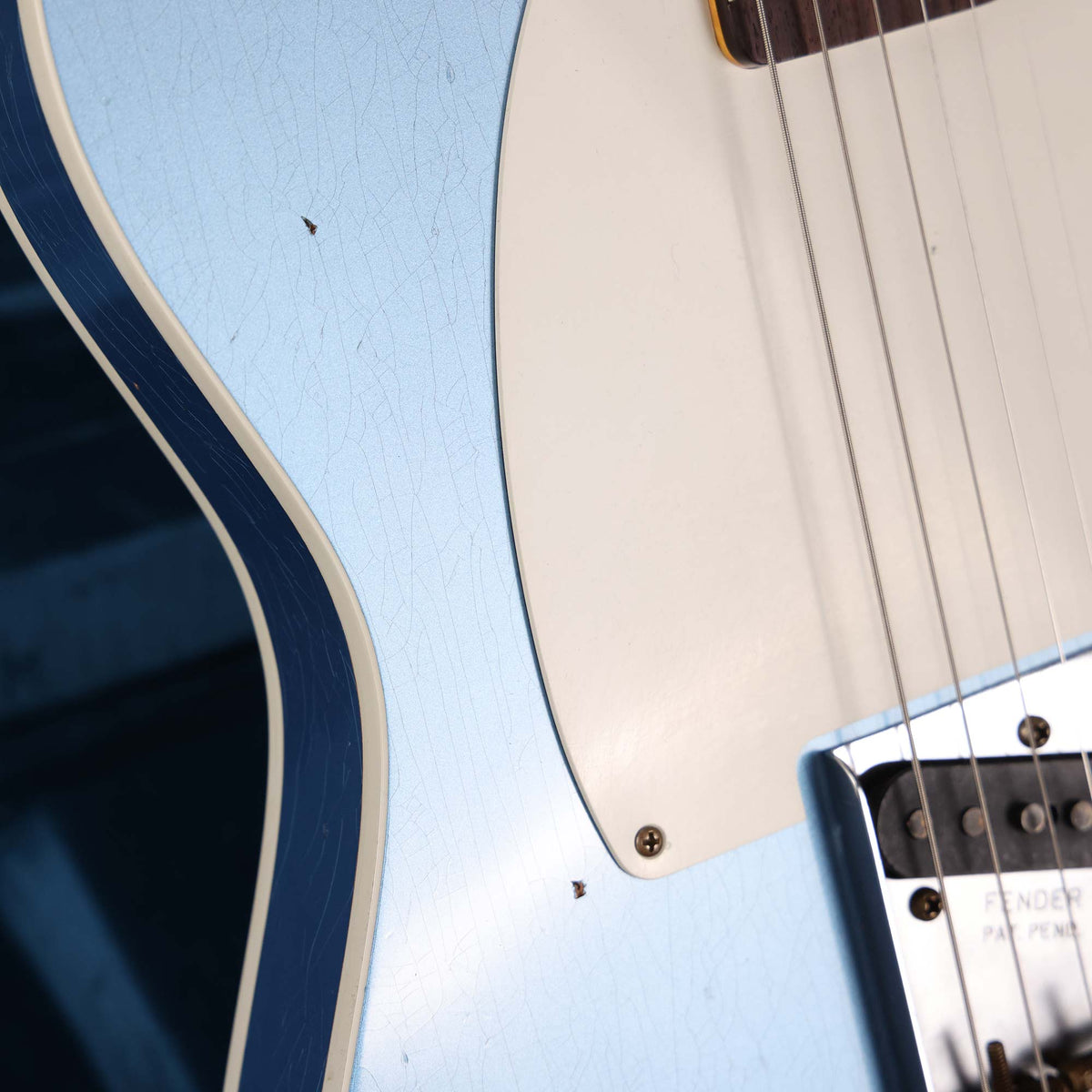 Fender Custom Shop 1959 Esquire Custom Journeyman Relic Faded Lake Placid Blue — 7