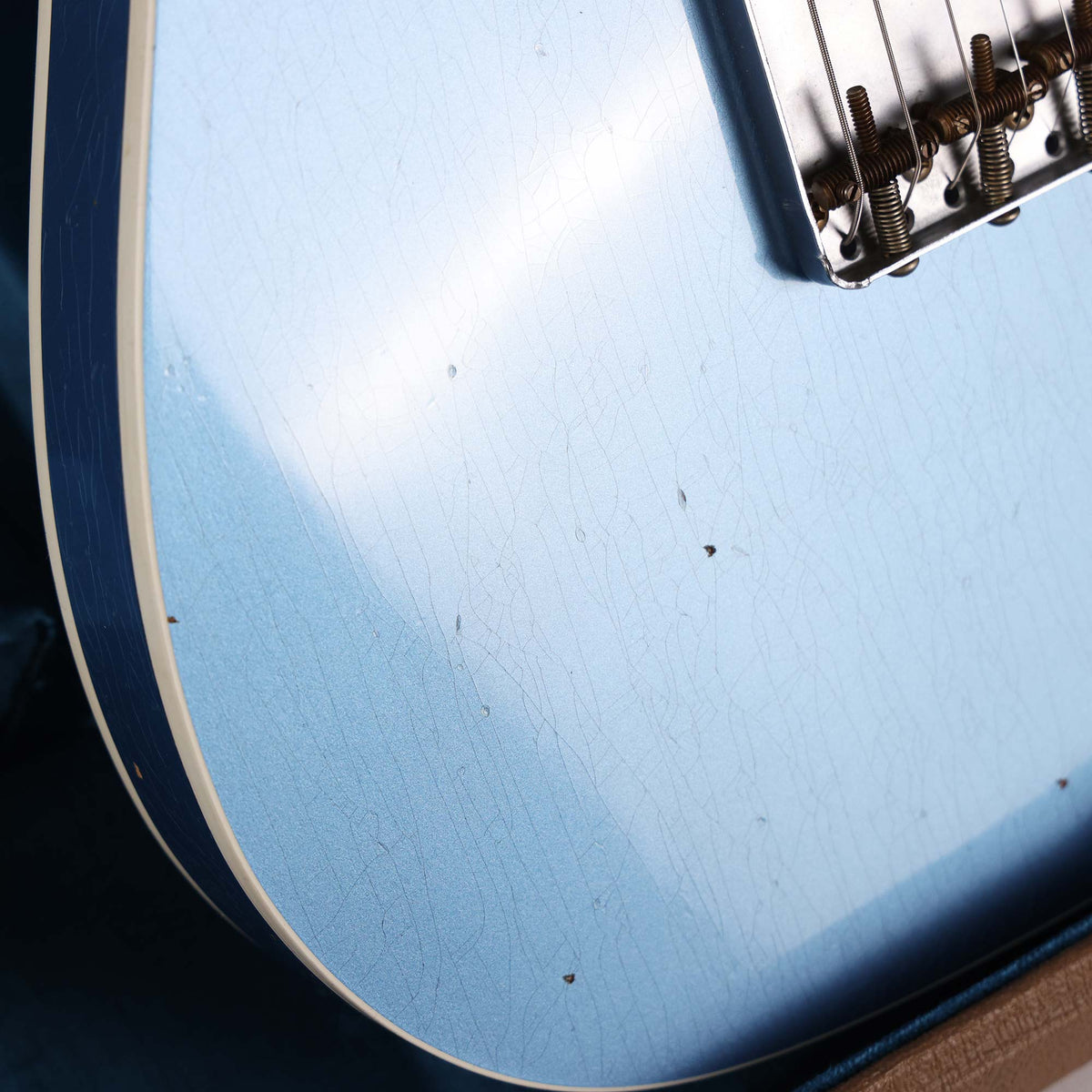 Fender Custom Shop 1959 Esquire Custom Journeyman Relic Faded Lake Placid Blue — 8