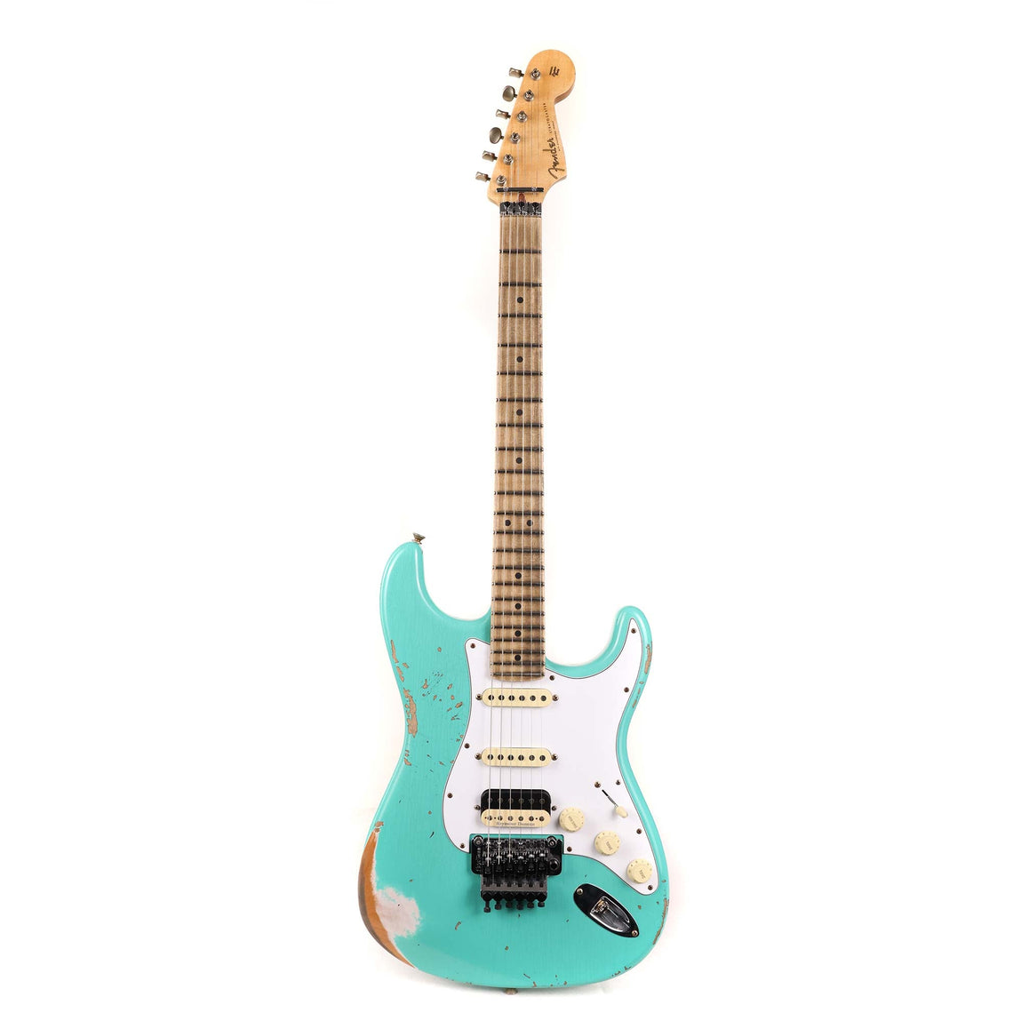 ★Refinish and Multilayer RelicStrato★ Fender Custom Shop ZF Stratocaster Heavy Relic Seafoam Green | The