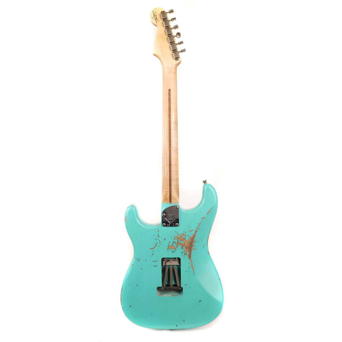 Fender Custom Shop ZF Stratocaster Heavy Relic Seafoam Green — 3